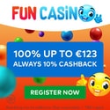 Fun Casino 50 free spins and 200% welcome bonus