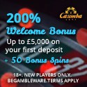 Casimba Casino 150 free spins and $6500 welcome bonus