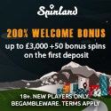 Spinland Casino 200 free spins and $3500 welcome bonus
