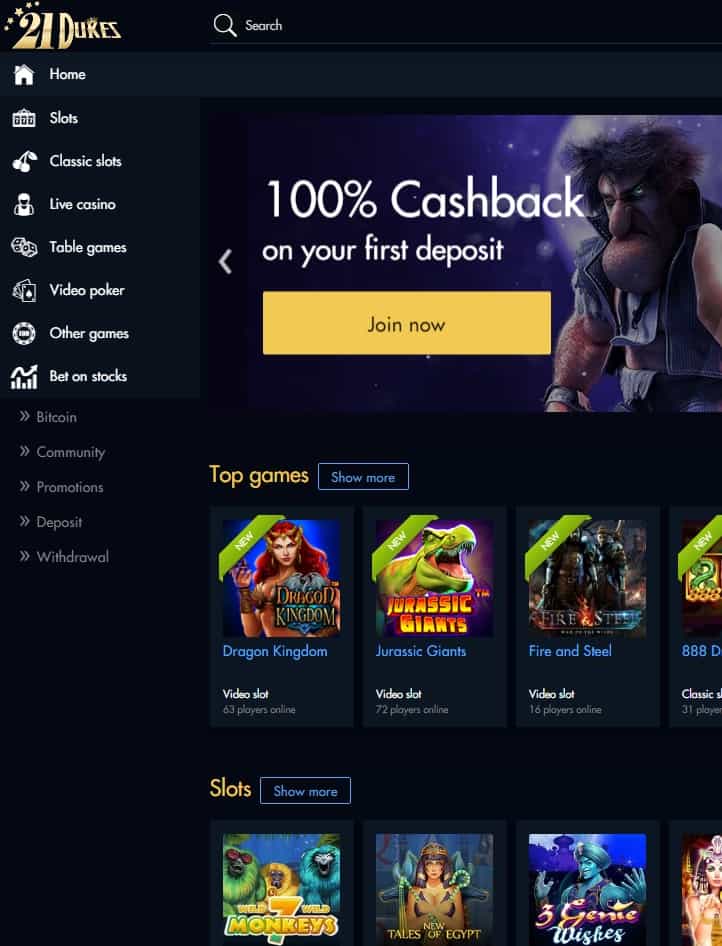 Thebes Casino 100 Free Spins