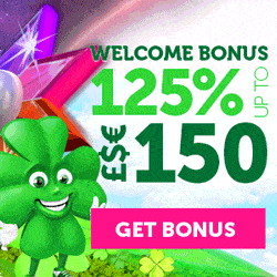 CasinoLuck 150 free spins NDB and 125% welcome bonus