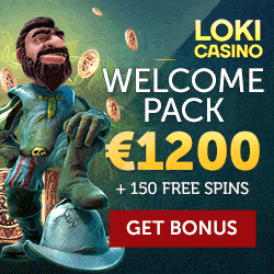 Loki Casino 150 free spins and $1200 welcome bonus