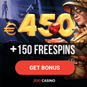 Joo Casino 150 free spins and 450 EUR welcome bonus