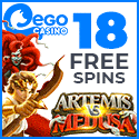 EGO Casino 18 no deposit free spins + 180% up to €1500 Bonus + 150 Gratis Spins