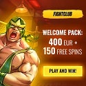 Fight Club Casino 150 free spins and €400 welcome bonus