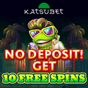KatsuBet Casino 10 free spins NDB and $500 or 5 BTC bonus + 100 gratis spins