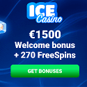 ICE Casino 270 free spins and $1500 welcome bonus