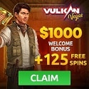 Vulkan Vegas Casino 125 free spins and $1000 welcome bonus