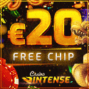 Casino Intense €/$20 no deposit bonus + €/$888 free welcome bonus