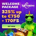 IGU Casino 20 free spins no deposit + €/$750 welcome bonus + 170 free spins