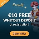 PriceAli Casino €/$10 no deposit bonus + €/$3000 welcome bonus + 100 free spins
