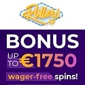 Rollers.io Casino €1750 Welcome Bonus and No Deposit Free Spins