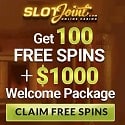 SlotJoint Casino 100 free spins no deposit + €/$1000 welcome bonus
