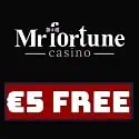 Mr Fortune Casino 100 free spins no deposit plus €1,500 Welcome Bonus + 180 free spins