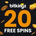 BitKingz Casino 20 no deposit free spins and €/$€3000 welcome bonus plus 200 free spins