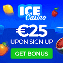 ICE Casino $25 no deposit + 270 free spins and $1500 welcome bonus