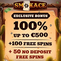 Smokace Casino - free spins, no deposit bonus, welcome offer