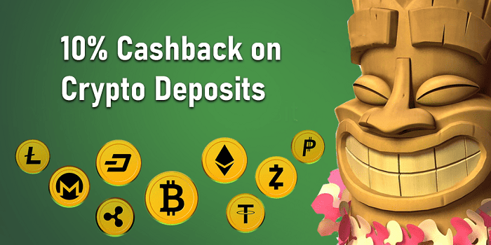Enjoy Crypto Cashback 