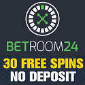 Betroom24 Casino 30 free spins no deposit required! Get a 100% up to €1,000 welcome bonus and 100 free spins. Daily cashback, crypto bonuses, extra free spins, reload bonus, tournaments, and VIP program.