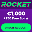 Casino Rocket 150% up to €1,000 welcome bonus and 150 free spins on deposit. Reload Bonuses, Rocket Space Lounge, Space Dragon Lottery, Monday Free Spin Drop, Planetary Booster, Midweek Mystique, Thursday Takeaway, Weekend Rocket Reload, VIP Program, Tournaments