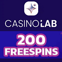 CasinoLab 200 free spins and 100% up to €500 welcome bonus plus 1 Bonus Crab free ticket on claw machine