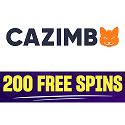 Cazimbo Casino 20 free spins no deposit + 100% up to €500 welcome bonus plus 200 free spins and 1 Bonus Crab. In addition, enjoy a Weekend Reload Bonus, Weekly Reload Bonus, Mega Mystery Spins, Weekly Cashback, and Live Casino Promotions.