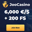 Joo Casino 20 free spins no deposit required! Plus, 100% up to €/$6,000 Welcome Bonus and 200 Free Spins. Crypto Bonus, Reload Bonus, High Roller Bonus, VIP Program, Loyalty Rewards, and Tournaments.