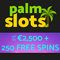 Palmslots Casino 50 no deposit free spins on registration! Plus, 250 free spins and €2,500 welcome bonus. Reload bonus, sports free bets, cashback, surprise wheel, crash & win, drops & wins, crypto bonus, tournaments, and VIP program.