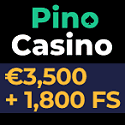 Pino Casino 20 free spins no deposit required! Plus, a 100% up to €500 welcome bonus and 150 free spins. Daily cashback, loyalty lounge, mystery cases, cashback, tournaments, and VIP program.