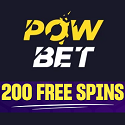 PowBet Casino & Sportsbook 100% up to €500 welcome bonus plus 200 free spins and 1 Bonus Crab. €700 Weekend Reload Bonus + 50 Free Spins, 15% up to €3,000 Weekly Cashback, 50 Free Spins Weekly Reload, €3,000 Live Trivia Game, 100 Free Spins on Sunday, VIP Program, and Tournaments.