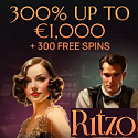 Ritzo Casino 20 free spins no deposit on registration plus 300% up to €1,000 welcome bonus + 300 free spins. Weekly Bonus, Weekend Bonus, Free Spin Drop, VIP Program, Loyalty Rewards, Tournaments.