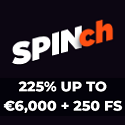 Spinch Casino 225% up to €6,000 Welcome Bonus + 250 Free Spins. High Roller Welcome Bonus, Crypto Boost, Spinwin Bonus, Friday Reload, Daily Cashback, VIP Club, and Tournaments.