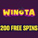 Winota Casino & Sports 100% up to €500 welcome bonus plus 200 free spins and 1 Bonus Crab. Free bets, gratis spins, no deposit bonus, promo codes, tournaments, and VIP program.