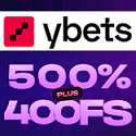 YBets Casino 500% welcome bonus and 400 free spins. Big Bonuses, Fast Payouts, and Cashback!