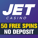 JET Casino 50 free spins bonus no deposit required! Use promo code: FSG. Plus, 100% first deposit bonus, 200 free spins, 150% sportsbook bonus, high roller bonus, cashback and other promotions. Crypto payments. VPN allowed. Instant withdrawals.
