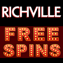 Richville Casino 20 free spins no deposit required! Plus, 200% up to €2000 welcome bonus plus 250 free spins on first deposit. Other promotions: highroller bonus, reload bonus, cashback, VIP program, tournaments, and prize draws. Instant payments. Crypto accepted. VPN friendly.